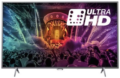Philips - 49 Inch - 49PUS6401 - 4K Ultra HD Ambilight - Smart TV.